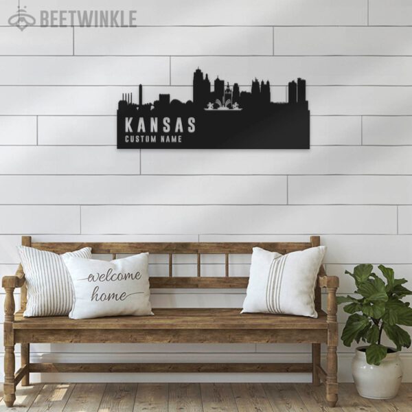 Custom-Kansas-City-Skyline-Metal-Wall-Art-LED-Light