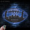 Custom-Kansas-Skyline-American-Football-Metal-Wall-Art-LED-Light-4