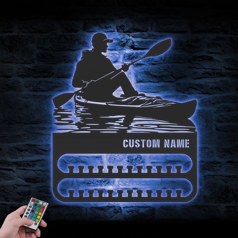 Custom-Kayak-Rowing-Medal-Hanger-With-Led_1