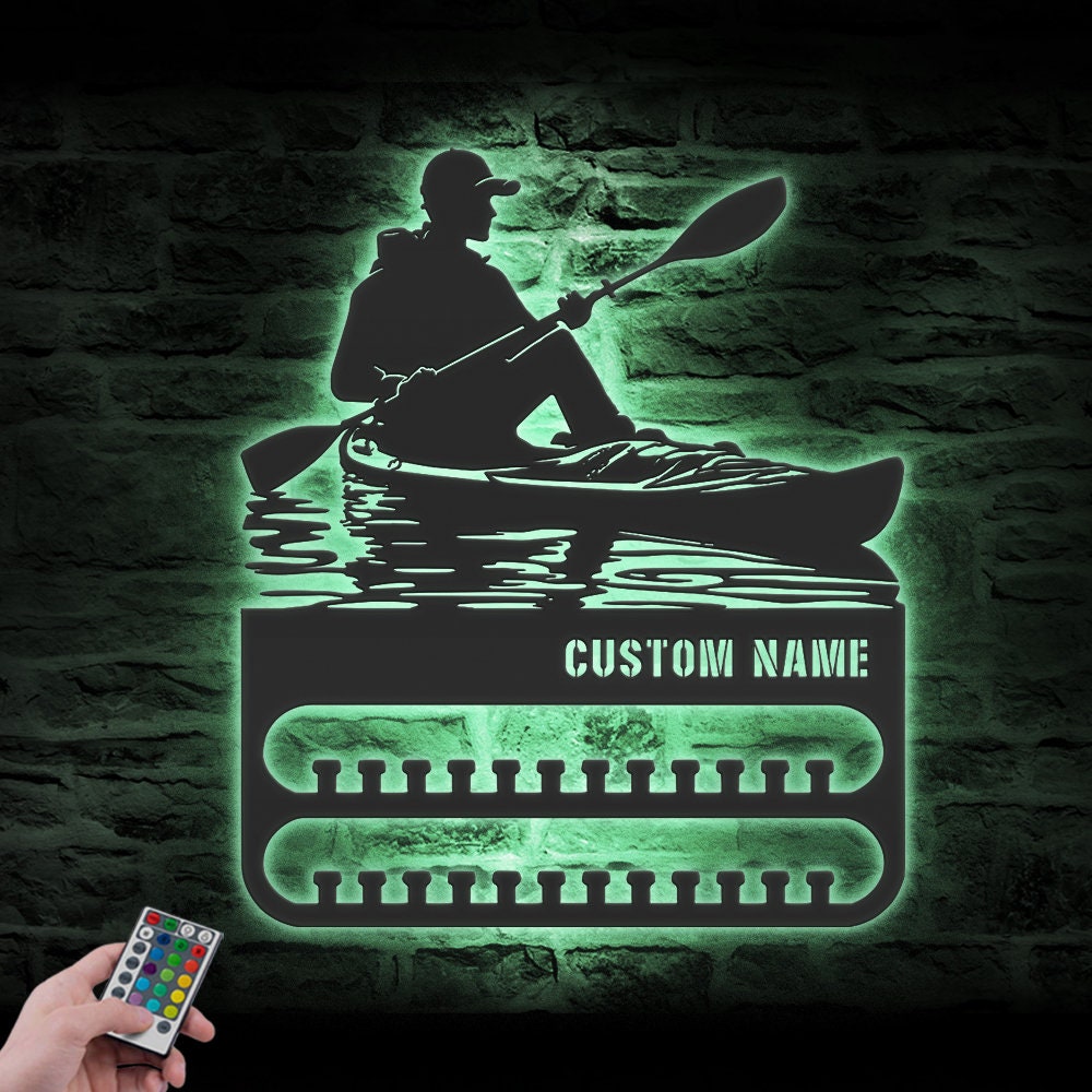 Custom-Kayak-Rowing-Medal-Hanger-With-Led_7