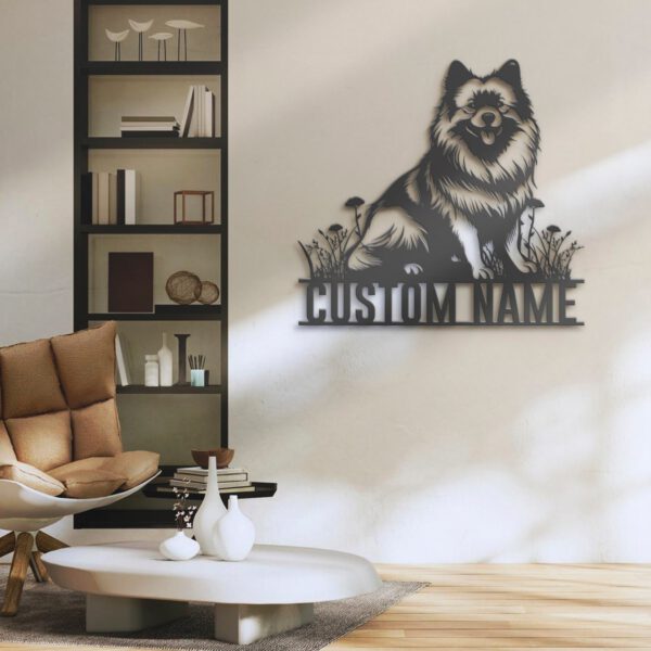 Custom-Keeshonden-Metal-Wall-Art-LED-Light_6