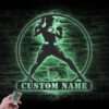 Custom-Kickboxing-Metal-Wall-Art-with-LED-Light-3