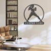 Custom-Kickboxing-Metal-Wall-Art-with-LED-Light-5