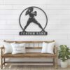 Custom-Kickboxing-Metal-Wall-Art-with-LED-Light-8