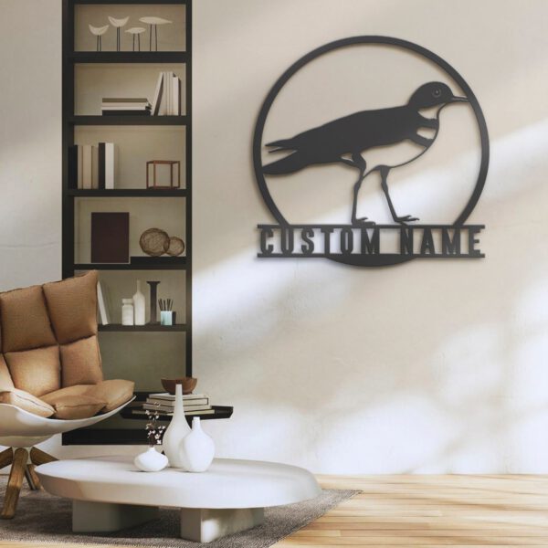 Custom-Killdeer-Bird-Metal-Wall-Art-LED-Light-2