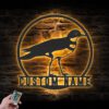 Custom-Killdeer-Bird-Metal-Wall-Art-LED-Light-7