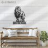 Custom-King-Lion-Metal-Wall-Art-LED-Light-2