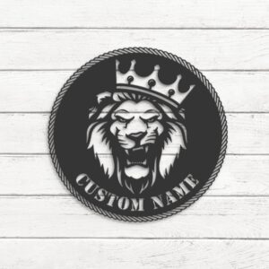 Custom-King-Lion-Metal-Wall-Art-LED-Light-3-1