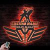 Custom-Krav-Maga-Metal-Wall-Art-with-LED-Light-8