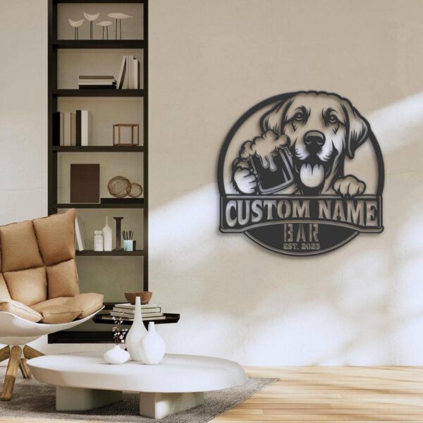 Custom-Labrador-Retriever-Thirsty-Beer-Pub-Metal-Wall-Art-LED-Light_3