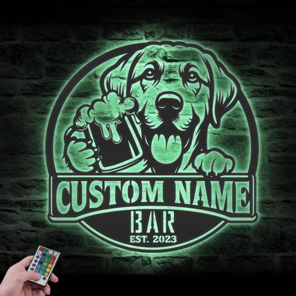 Custom-Labrador-Retriever-Thirsty-Beer-Pub-Metal-Wall-Art-LED-Light_4