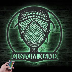 Custom-Lacrosse-Stick-Head-Metal-Wall-Art-LED-Light-2