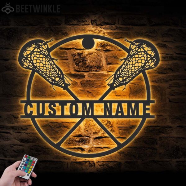 Custom-Lacrosse-Sticks-Metal-Wall-Art-LED-Light-3-2