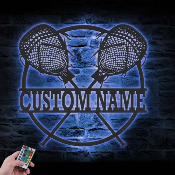 Custom-Lacrosse-Sticks-Metal-Wall-Art-LED-Light