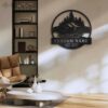 Custom-Lake-House-Metal-Wall-Art-LED-Light-11