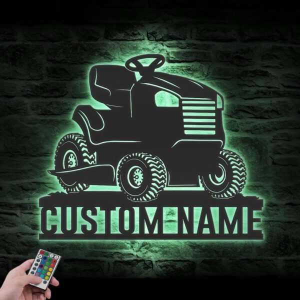 Custom-Lawn-Mower-Driver-Metal-Wall-Art-LED-Light_2