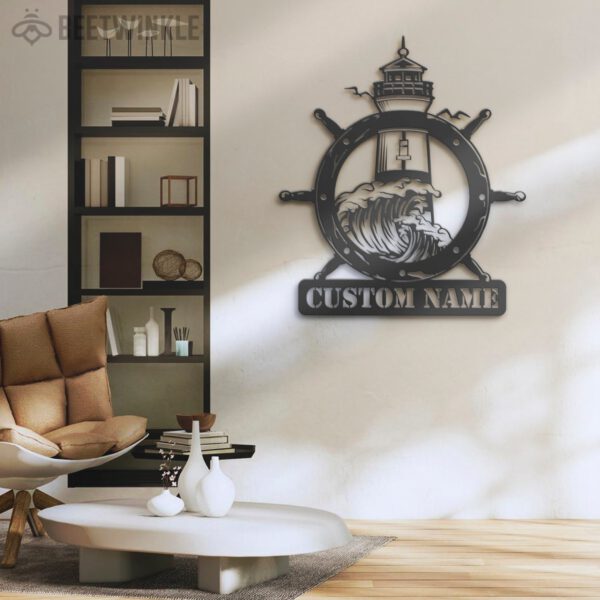 Custom-Lighthouse-Metal-Wall-Art-LED-Light-4