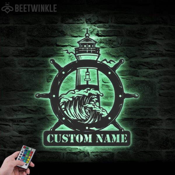 Custom-Lighthouse-Metal-Wall-Art-LED-Light