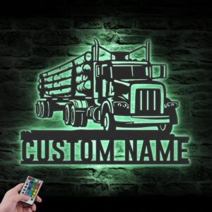 Custom-Logging-Truck-Driver-Metal-Wall-Art-LED-Light_2