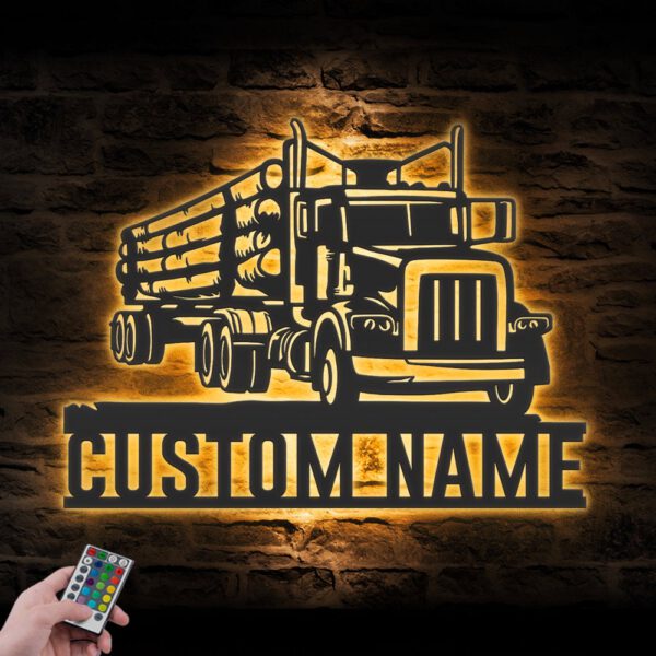 Custom-Logging-Truck-Driver-Metal-Wall-Art-LED-Light_8