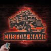 Custom-Logging-Truck-Driver-Metal-Wall-Art-LED_4