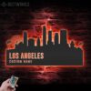 Custom-Los-Angeles-Skyline-Metal-Wall-Art-LED-Light-3