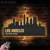 Custom-Los-Angeles-Skyline-Metal-Wall-Art-LED-Light-6