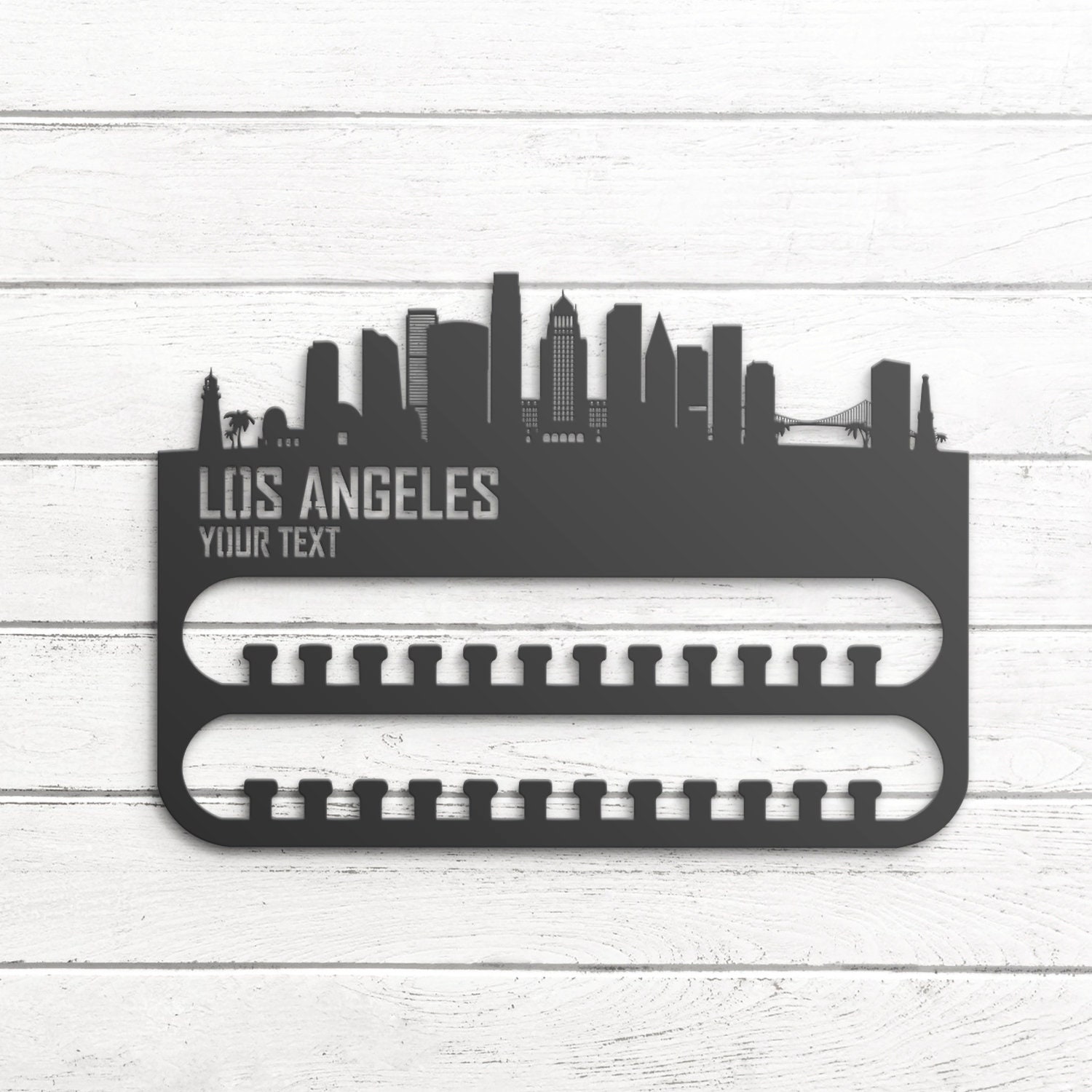 Custom-Los-Angeles-Skyline-Sport-Medal-Hanger-With-Led-Light_1