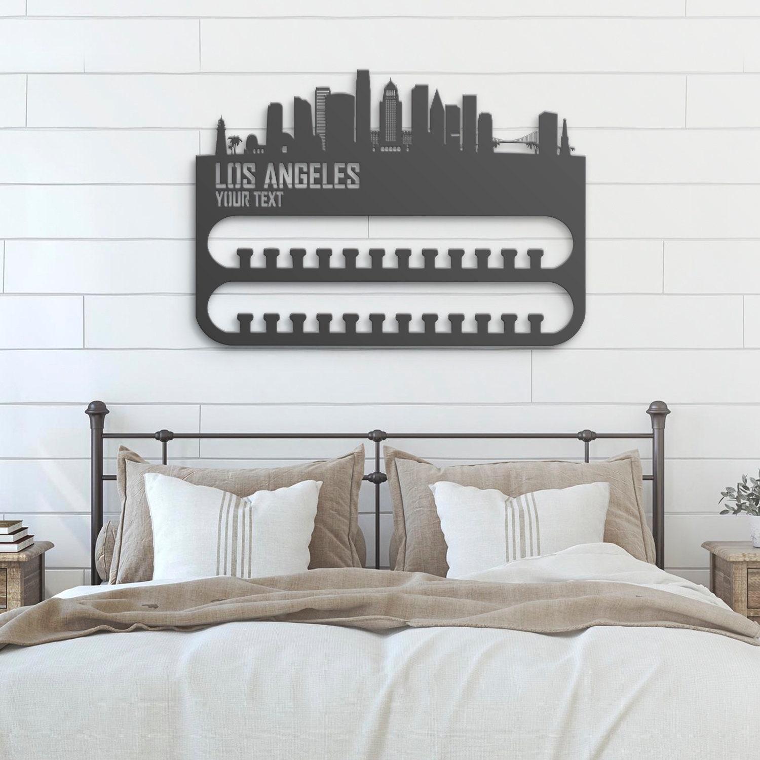 Custom-Los-Angeles-Skyline-Sport-Medal-Hanger-With-Led-Light_2