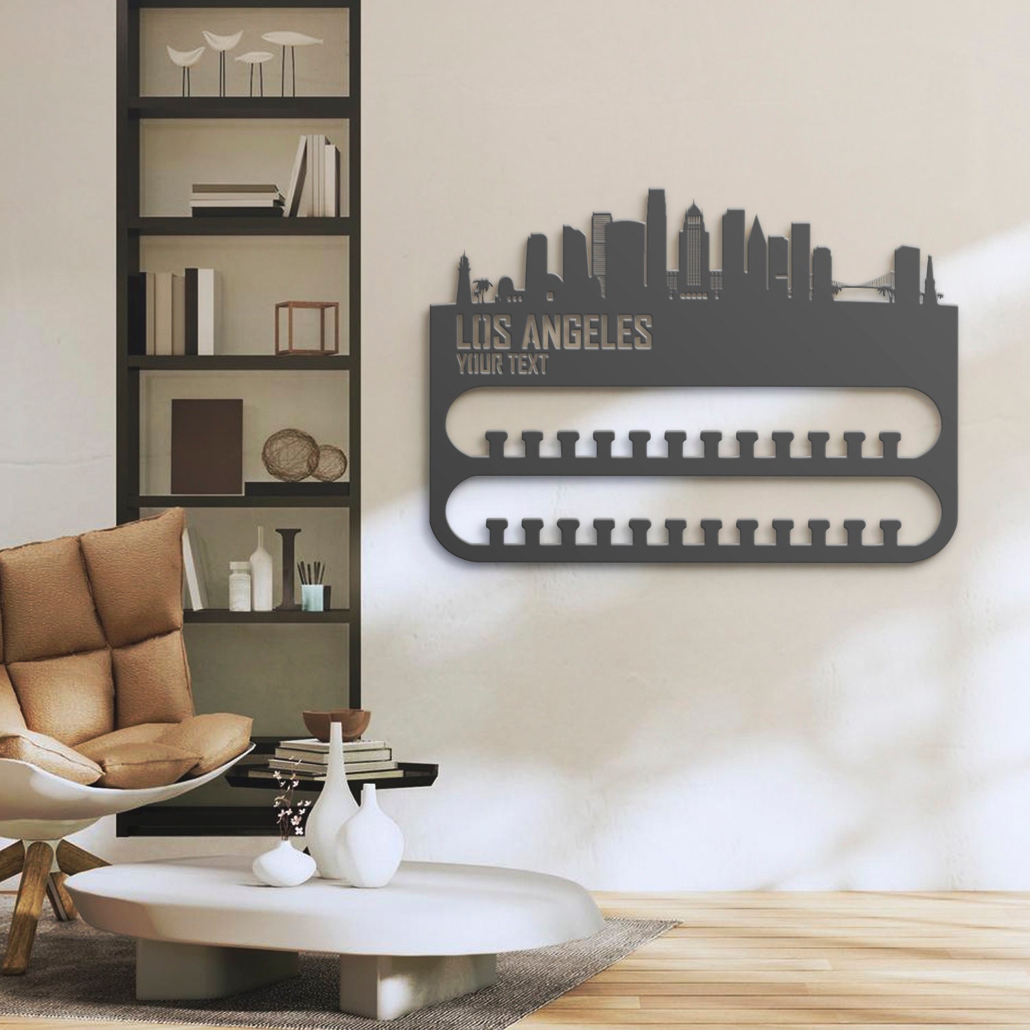 Custom-Los-Angeles-Skyline-Sport-Medal-Hanger-With-Led-Light_6