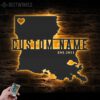 Custom-Louisiana-Map-Metal-Wall-Art-LED-Light-4