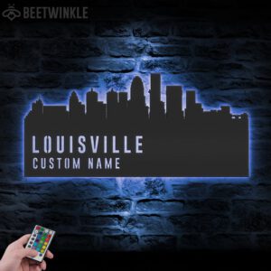 Custom-Louisville-Skyline-Metal-Wall-Art-LED-Light-3