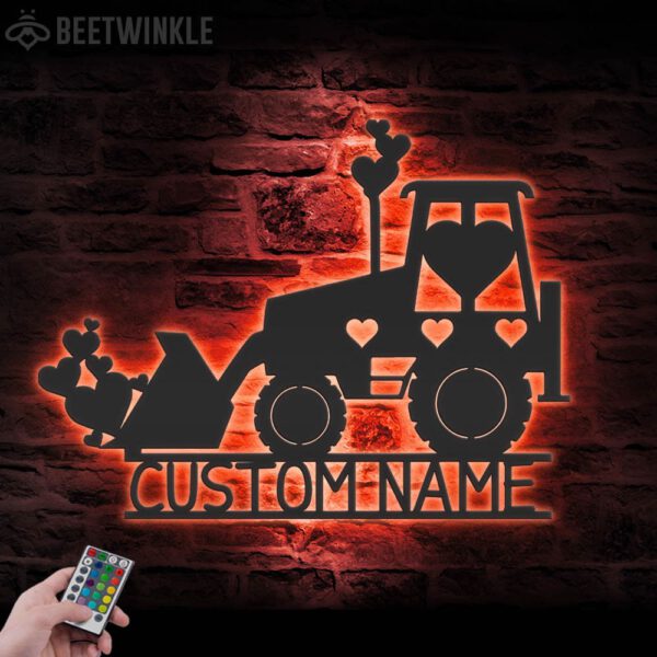 Custom-Love-Excavator-Driver-Metal-Wall-Art-LED-Light_6