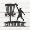 Custom-Male-Disc-Golf-Player-Metal-Wall-Art-LED-Light-2