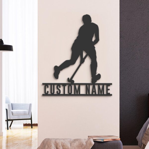 Custom-Man-Field-Hockey-Metal-Wall-Art-LED-Light-6