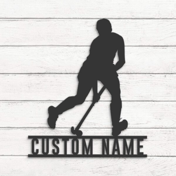 Custom-Man-Field-Hockey-Metal-Wall-Art-LED-Light