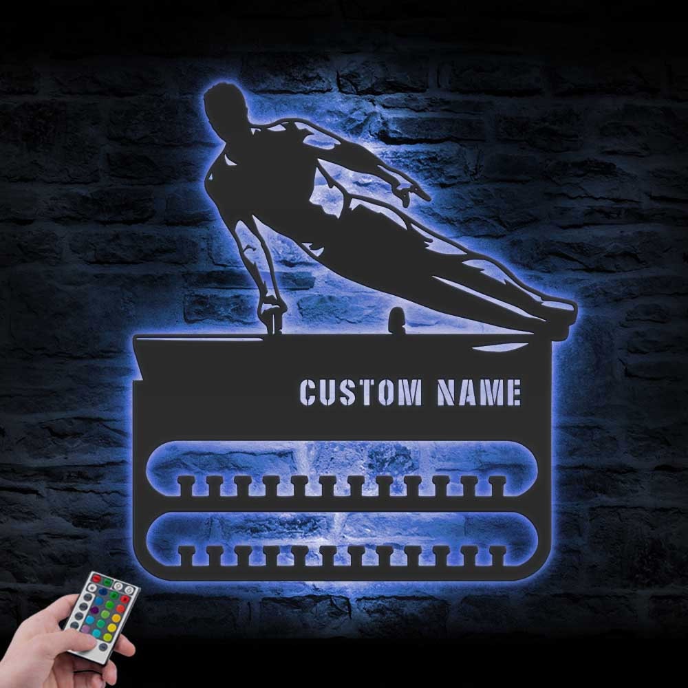 Custom-Man-Gymnastics-Medal-Hanger-With-Led-Light_1