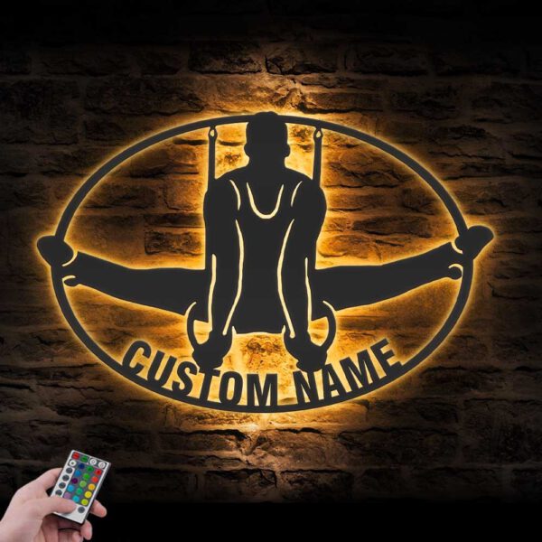 Custom-Man-Gymnastics-Metal-Wall-Art-LED-Light_3