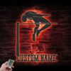 Custom-Man-High-Jump-Metal-Wall-Art-LED-Light-4