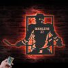 Custom-Man-Ice-Hockey-Metal-Wall-Art-LED-Light-1