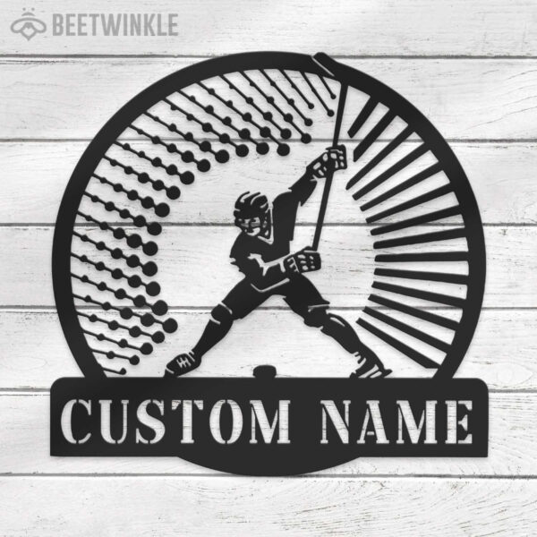 Custom-Man-Ice-Hockey-Metal-Wall-Art-LED-Light-5