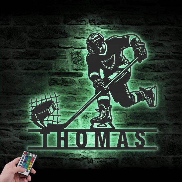 Custom-Man-Ice-Hockey-Player-Metal-Wall-Art-LED-Light-5