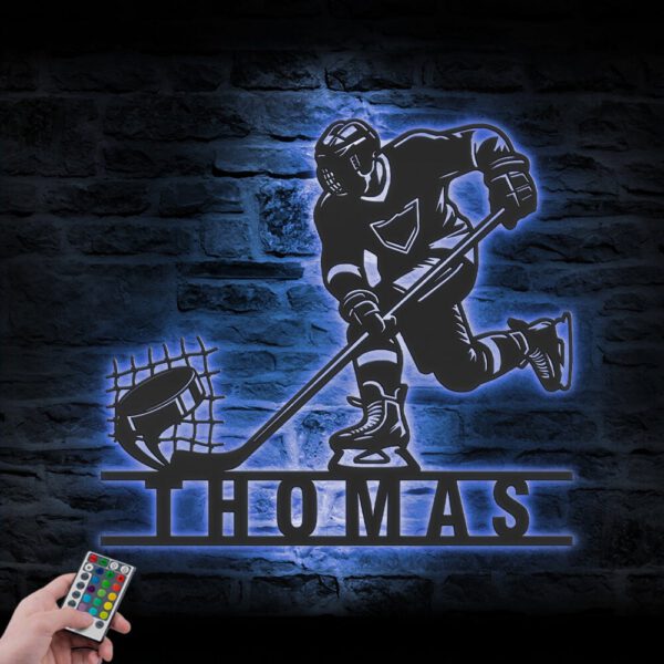 Custom-Man-Ice-Hockey-Player-Metal-Wall-Art-LED-Light-6