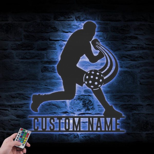 Custom-Man-Pickleball-Metal-Wall-Art-LED-Light-6