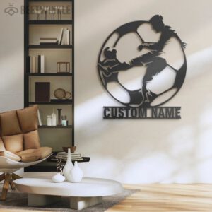 Custom-Man-Soccer-Metal-Wall-Art-LED-Light-2