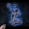 Custom-Man-Volleyball-Metal-Wall-Art-LED-Light-1