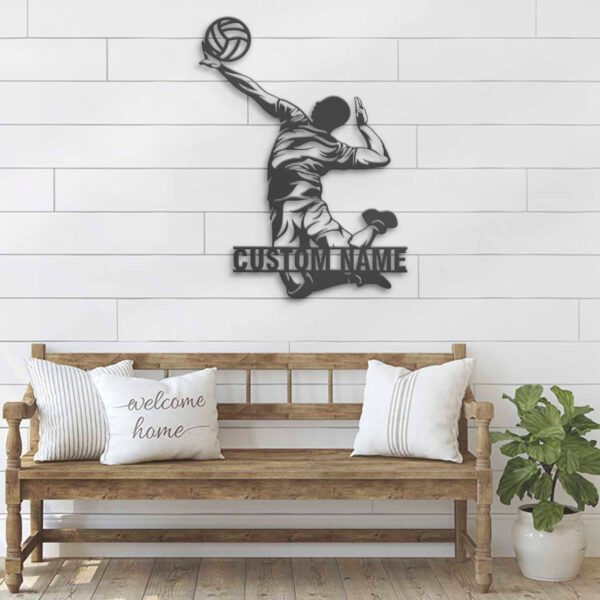 Custom-Man-Volleyball-Metal-Wall-Art-LED-Light-3-1