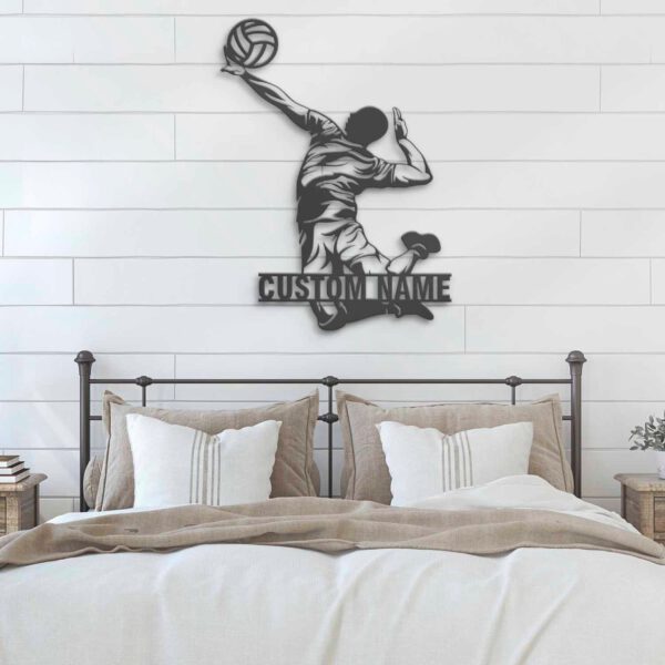 Custom-Man-Volleyball-Metal-Wall-Art-LED-Light-8-1