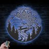 Custom-Mandala-Mountain-Yoga-Nature-Metal-Wall-Art-with-LED-Light-8