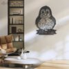 Custom-Mandala-Penguin-Metal-Wall-Art-LED-Light-4